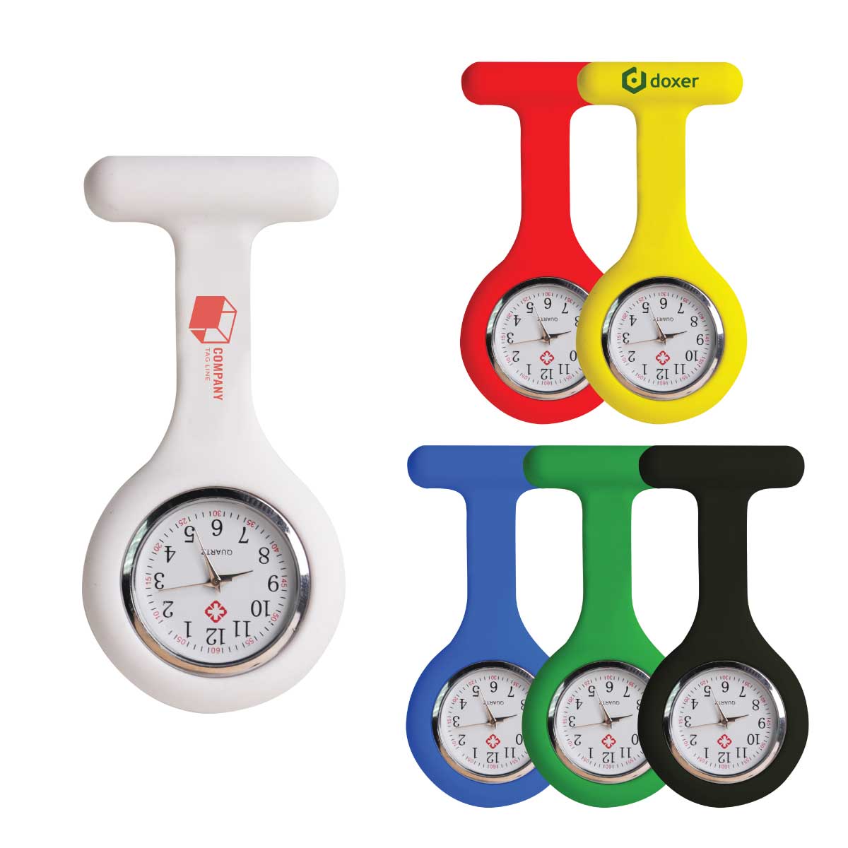 Silicone Nurse Watch