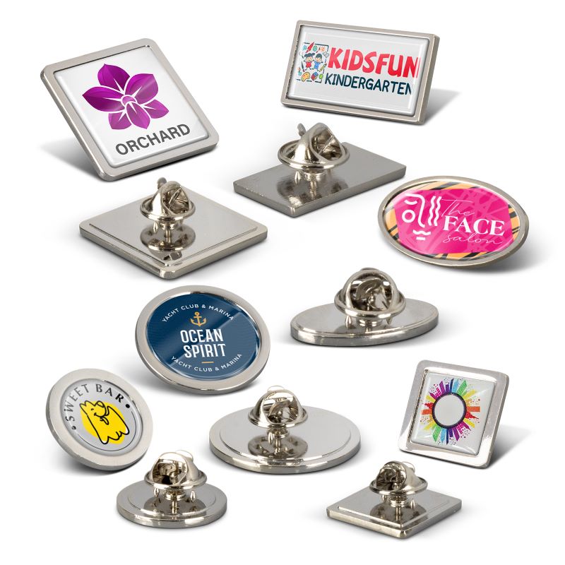 Lapel Badge - Standard Sizes & Shapes