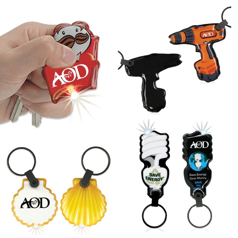PVC LED Keyring